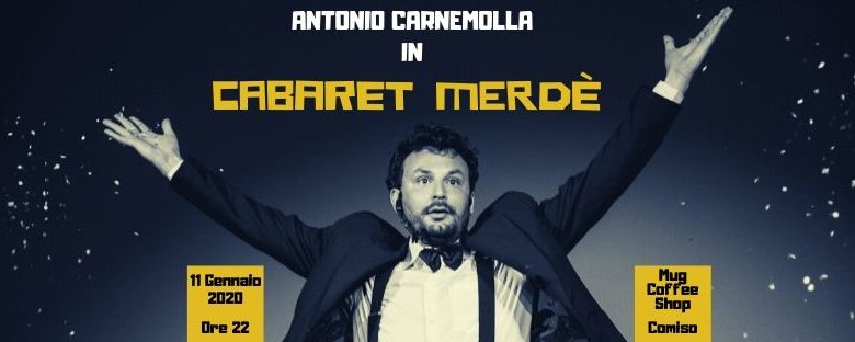 Serata di Cabaret con Antonio Carnemolla a Comiso